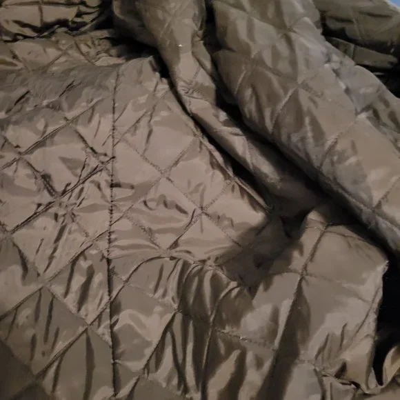 WOMENS VINTAGE FAUX LEATHER JACKET WITH THE FUR....VINTAGE DRESSBARN JACKET - Picture 13 of 17